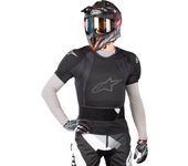 Alpinestars Chaqueta de Protección  Sequence Manga Corta Negra