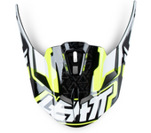 Leatt Visera de casco GPX 5.5 V04 Amarillo-Negro-Blanco M-XXL