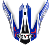 KYT Visera de casco  Strike Eagle Simpson Azul
