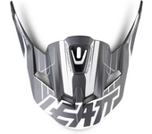 Leatt Visera de casco  GPX 6.5 Carb #XS/S V01 Plateado-Gris-Blanco