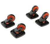4 Unidades Kit De Ruedas Para Transportines Ferplast Atlas