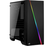 caja microatx aerocool cylon mini negra ventana s f usb 3.0 rgb