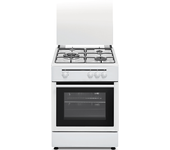 cocina de gas vitrokitchen cb5530bb 3 zonas coccion blanca gb