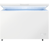 congelador horizontal zanussi zcan38fw1 f ancho 130 cm 371 litros