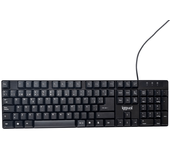 iggual teclado estándar ck-frameless-105t negro