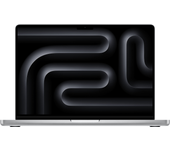 macbook pro 14  apple m3 pro chip with 12-core cpu and 18-core gpu, 1tb ssd - silver