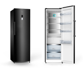 frigorifico una puerta infiniton cl-18bstl nofrost e alto 185 cm ancho 59.5 cm negro