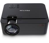 proyector prixton goya p20 negro vga 2xhdmi usb microsd av in 800x480 40 ansi lumens contraste 500:1 altavoces 2x2w