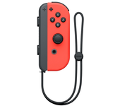 gamepad nintendo switch joy-con rojo neon | derecha