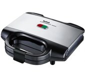 Sandwichera Tefal Ultracompact Black & Inox SM155212