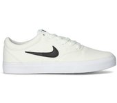 Nike - Zapatilla Charge, Hombre, White-Black-White-Gum Light Brown, 9,5 USA