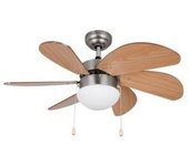 Ventilador De Techo Orbegozo Cp 15075 Marrón