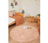 Alfombra redonda Dot LORENA CANALS rosa