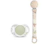 Pack Chupete y Broche Tela Poetry 0-6 meses de Suavinex