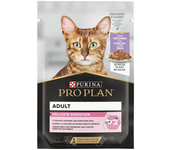 85 g Pro Plan Delicate Digestion con Pavo en Salsa para gatos