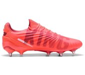Botas de fútbol de fútbol puma king ultimate mxsg rojo brillante/