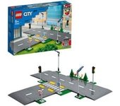 City 60304 Bases de Carretera con Semáforos de Juguete, Juegos de construcción