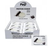 Pwd Protein Cookie White & Milk Chocolate 18 Unidades 34% Proteina