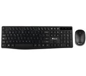Teclado Y Ratón Inalámbricos Ngs Allure Kit Negro