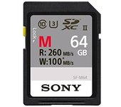 Tarjeta de memoria Sony SD UHS-II serie SF-M 260Mb/s 64GB