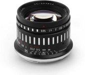 Objetivo TTARTISAN 35mm F0.95 APSC Sony E Negro+Plata