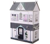 Teamson Casa de muñecas 90 cm, gris