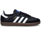 Adidas - Zapatilla Samba Og J, Unisex, core black-ftwr white-GUM5, 4 UK