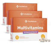 FutuNatura 3x Multivitaminas, en total 90 cápsulas