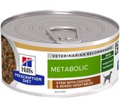 Hill´s Prescription Diet Metabolic Weight Management Estofado Pollo y Verduras Perro Latas 156 gr