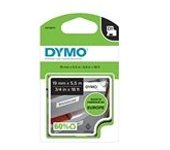 Dymo 16960 (S0718070) cinta negro sobre blanco 19mm