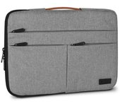 Subblim Funda Air Padding 360 Sleeve Light Grey para Portátil de 13.3-14"