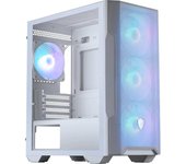 MSI MAG FORGE M100R Semi Torre mATX Cristal Templado USB 3.2 ARGB Blanca