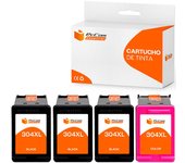 Pccom Essential HP 304XL Cartucho Tinta Compatible Negro/Tricolor Pack 4