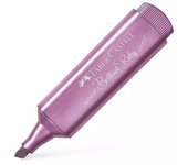 Faber Castell Textliner 46 Caja de 10 Marcadores Fluorescentes Rubí Metálico