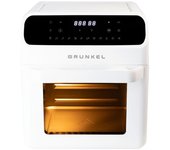 Grunkel Fryer Oven Freidora Aire Air Fryer con Ventana 12L 1600W Blanca