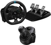 Logitech Pack G923 Volante y Pedales para PC/Xbox One + Driving Force Shifter