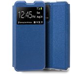 Cool Funda Flip Cover Liso Azul para Xiaomi Redmi Note 12 5G/Poco X5 5G