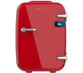 Cecotec Bolero MiniCooling 4L Habana Frigorífico Mini Portátil 12V Rojo