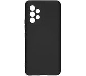 Funda Samsung Galaxy A53 5g Silicona Flexible Acabado Tacto Suave Negro