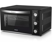 Horno eléctrico Haeger 45L Negro con convección y temporizador mecánico