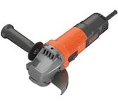 Black+Decker BEG110-QS Amoladora, 750 W, Negro, 115 mm, Amoladora angular