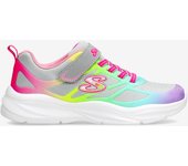 Skechers Power Jams - Gris - Zapatillas Velcro Niña talla 30