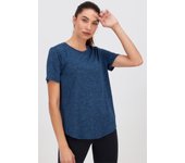 Camiseta Skechers - Marino - Camiseta Mujer talla XL