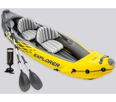 Intex Explorer K2 - Amarillo - Set Kayak Hinchable MKP talla T.U.