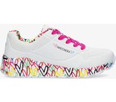 Skechers Uno Lite Lovely Luv - Blanco - Zapatillas Niña talla 34