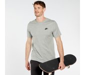 Nike Club - Gris - Camiseta Hombre talla S
