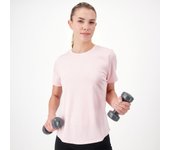Camiseta Skechers - Rosa - Camiseta Fitness Mujer talla L