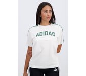 adidas Collegiate - Blanco - Camiseta Mujer talla XL