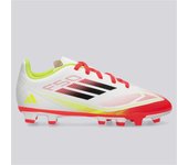 adidas F50 Club MG - Blanco - Botas Fútbol Niño talla 35