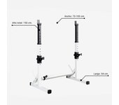 Fitness Tech Rack - Negro - Soporte Mancuernas MKP talla T.U.